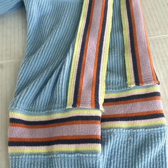 Free People We The Free Feeling Magical Ribbed Knit Swit V-Neck Top Women SZ XS - Picture 14 of 15